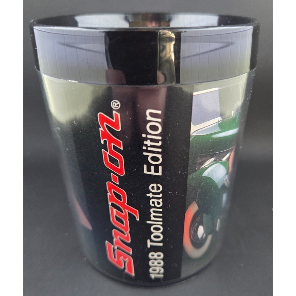 MINT! Vintage SNAP-ON TOOLS ThermoServ Mug 1988 Toolmate Claire FREE SHIP!